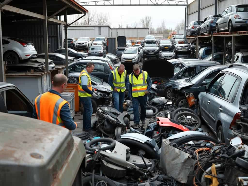Privat verschrotten oder an Schrotthändler verkaufen? – Die Autoverwertung in Düsseldorf spart Zeit